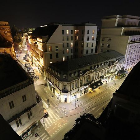 Ferienwohnung Deluxe Studio Old Center Panoramic View Terrace Bukarest Exterior foto