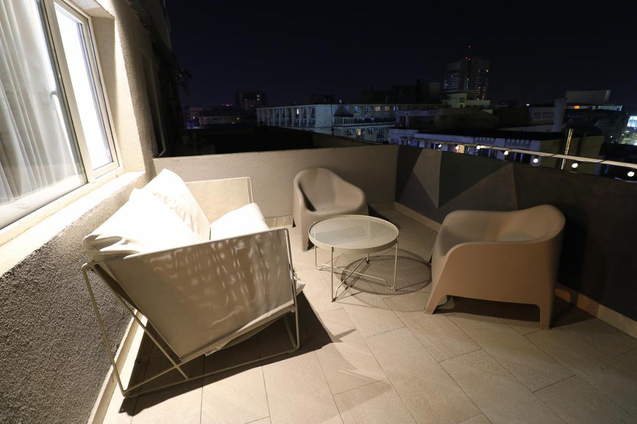 Ferienwohnung Deluxe Studio Old Center Panoramic View Terrace Bukarest Exterior foto